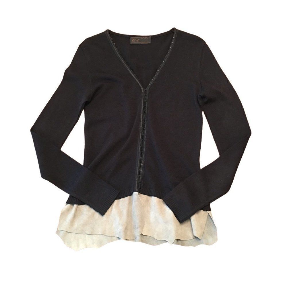 EV Black  European Cardigan